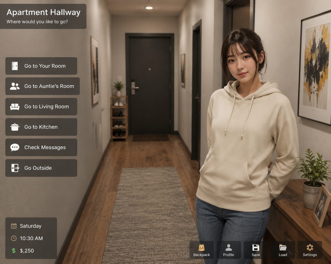 我的可爱表姐 角色路线 玩法截图 6